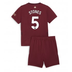 Manchester City John Stones #5 3rd Trikot 2024-25 Kurzarm (+ kurze hosen)